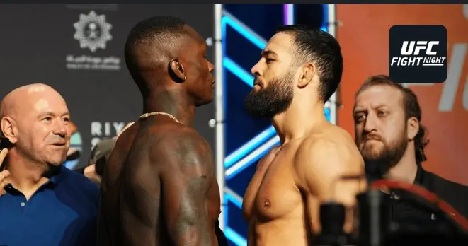Israel Adesanya vs. Nassourdine Imavov watch live stream
