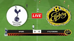 Tottenham vs Elfsborg: Watch Live on GGLive