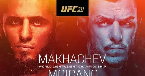 Прямая трансляция UFC 311 Махачев — Мойкано