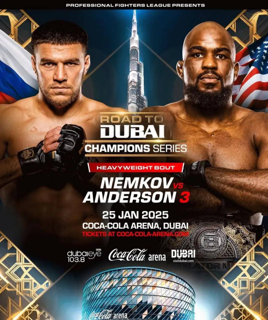 Vadim Nemkov is outraged by the announcement of a third fight with Corey Anderson