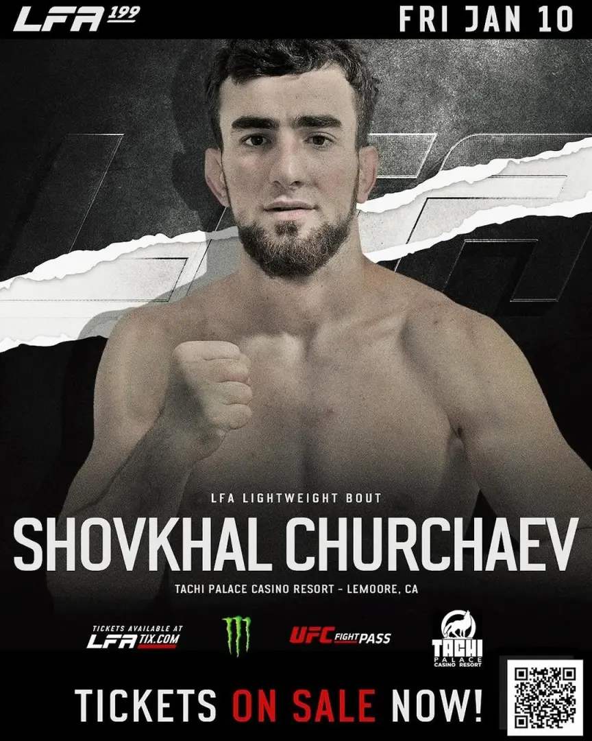 Shovkhal Churchaev Signs Contract with American LFA League